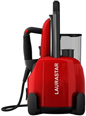 Laurastar Lift Steam Iron in Original Red: Swiss Engineered 3-in-1 Steam Generator that Irons, Steams, and Purifies Your Clothes