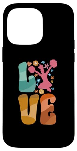Love Cheer Groovy �`�A���[�_�[ �`�A���[�f�B���O ���� ���̎q �e�B�[�� �X�}�z�P�[�X iPhone 14 Pro Max �p