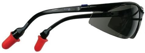 PlugSafety Safety Glasses - I-O Lens Durafoam, 25 dB NRR