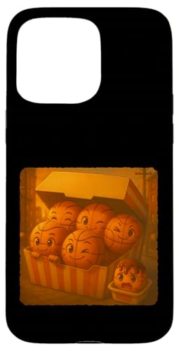 Basketball Cute Kawaii Funny Fast Food X}zP[X iPhone 15 Pro Max p