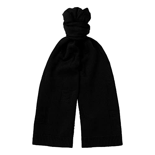 Fendi Ff Karl Nero Jacquard Wool Scarf Fxs124 #TOP22