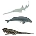 Safari Ltd. Endangered Marine Species TOOB - Figures of Whales, Marine Iguana, Galapagos Penguin, Sea Lion, Spotted Eagle Ray, Sawfish, Hammerhead and Turtles - Toys for Boys, Girls & Kids Ages 3+