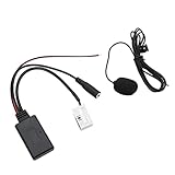 Tbest 5.0 AUX in Cable Premium ABS 12Pin Connector MP3 Music Adapter Wireless Audio Module for RCD300 RCD310 RNS300 RNS310 RCD510 Car Stereo Replacement (with Microphone)