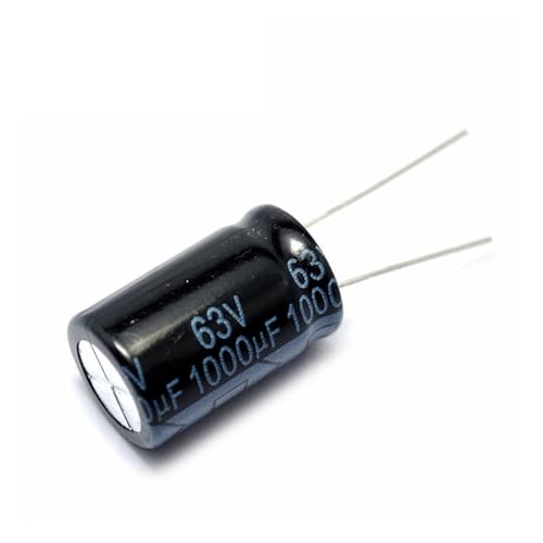 Condensador electrolítico 63V 1000UF 16x25mm de alta frecuencia pack de 5 unidades