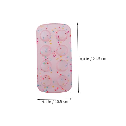 Molde de silicona creativa para cubitos de hielo ladrillo 2 pzs miniatura 2