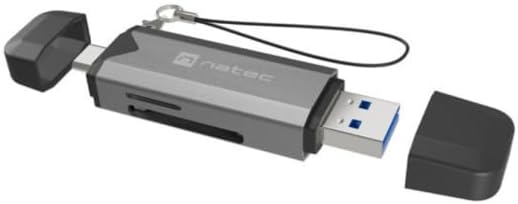 Natec Scarab 3 USB 3.1 Gen 1 USB-A + USB-C SD/Micro SD Card Reader