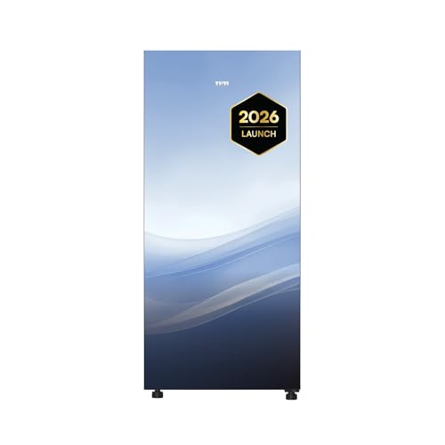 Image of IFB 187L 4 Star Advanced Inverter Direct-Cool Glass Finish Single Door Refrigerator with 30 Hrs Cooling Retention, Big Vegetable Box & 4 Year Super Warranty (2026, IFBDC-213DYOGE, Ocean Breeze)