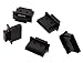 CablesOnline 10-Pack HDMI Male Dust Cover Port Protectors, Black (CV-H01-10)