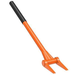 Demolition Tools – 2mm Steel Straight Handle Wrecking Bar for Wood Floors & Drywall Removal – Demo Deck Board Removal Tool for Contractors, Restoration, 28” Rounded Handle for Tight Spaces