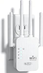Ripetitore WiFi 1200 Mbps, 5GHz/2.4GHz Dual-Band Wireless Ex...