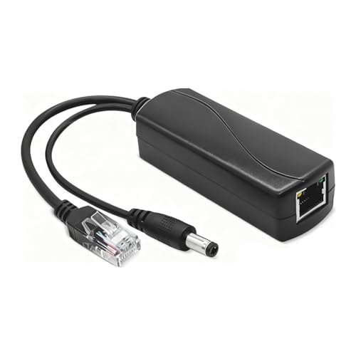 【Protezione multipla integrata】Splitter PoE 48V to 12V sicurezza garantita con protezioni contro sovratensione, cortocircuito e sovracorrente. Mantiene stabili le prestazioni dei dispositivi collegati, prolungando la loro durata nel tempo.