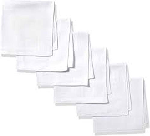 Gilton Permanent Press 13 pieces handkerchiefs White
