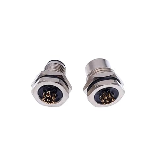 Conector M12 hembra 4 pines soluciona cortes de señal en panel M16 6