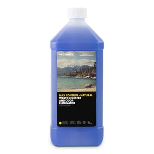 Dometic 9620000728, Max Control Natural Waste Digester and Odor Eliminator Bottle, 32oz