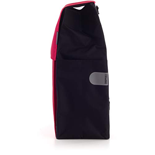 Andersen Shopper Royal XXL Sondermodell Alu klappbar mit Luftreifen Ø 25 cm und 53 Liter Tasche Jante rot – Bild 8