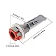 ECSiNG Blinkerhalter Vorne 7M3953123 Kompatibel mit VW Polo 2002-2008 Kompatibel mit VW Sharan 2001-2010