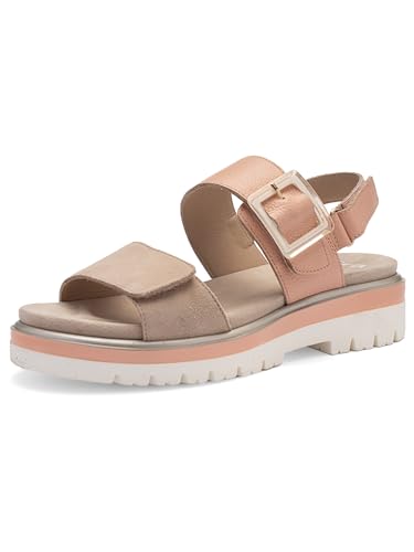 Sandale ARA Femme Malaga en coloris shell abricot taille 38