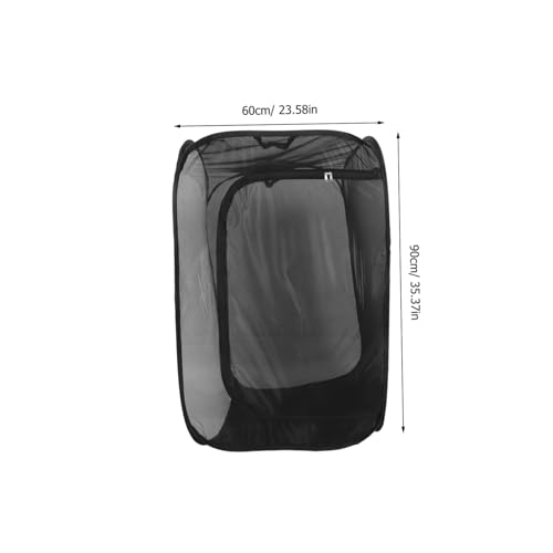 Abri pour chenilles et observation insectes avec filet pliable compact