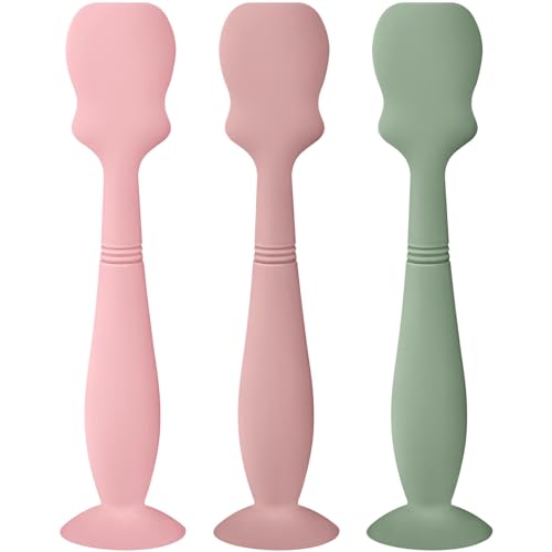 Image of Baby Butt Paste Spatula, 3 Pack Diaper Cream Applicator Silicone for Babies, Newborn (Color 2)