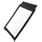 Idéal pour la lecture : convient à la lecture de livres, journaux, magazines et autres documents imprimés, offrant une solution de lecture polyvalente, loupe de lecture portable grossissante x3