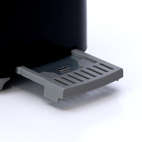 STATUS Madison 2 Slice Toaster – 750 W, Black, Variable Browning, Removable Crumb Tray (2SLBLKMADISONX4) - Image 3