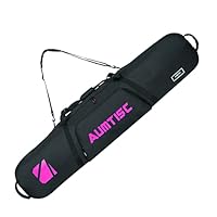 AUMTISC Snowboardtaschen Boardtaschen Skitasche Skiausrüstung Snowboard Aufbewahrung Snowboard Reisetasche Gepolsterte Skitasche Skiausrüstung Ski Reisetasche Länge in 165cm