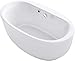 Kohler K-1967-GHW-0 Sunstruck Bathtub, White