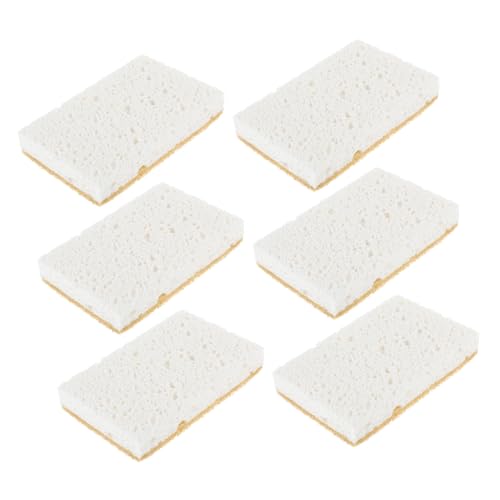 PRETYZOOM 12Piezas Esponja de Limpieza Uds Esponja Fregar y Wok Esponja y Reutilizable Compacto