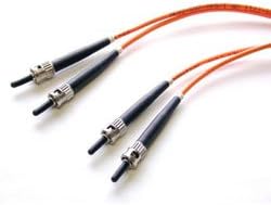212 Main 2m Multimode Duplex Fiber Optic Cable ST-ST Instruction Manual