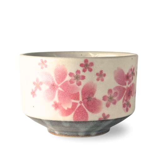 Sakura Gasane Matcha Bowl (Chawan) – 13.5 fl oz –