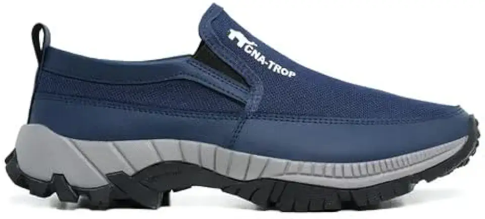Tenis Sapatilha Mocassim Masculino Casual Moderno Adventure De Trilha Confortável Com Solado Antiderrapante