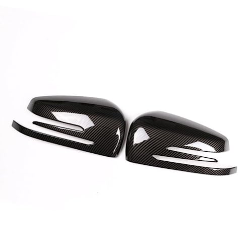 Couverture de rétroviseur latéral pour Benz W176 W246 W212 C117 carbone