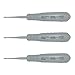 OSUNG Dental Elevator, Autoclavable handle, 3EL81, 3 pcs