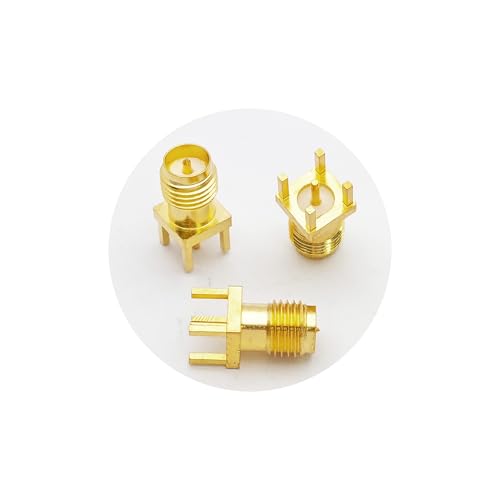 20 Piezas Conector SMA Hembra para PCB 50 Ohm miniatura 4