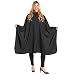 Scalpmaster Ultra Light Microfiber Styling Cape - Soft Black