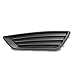 BXZ Fog Light Lamp Cover Bezel Bumper Insert Black Pair Passenger Driver Left Right For 2015 2016 2017 2018 Ford Focus