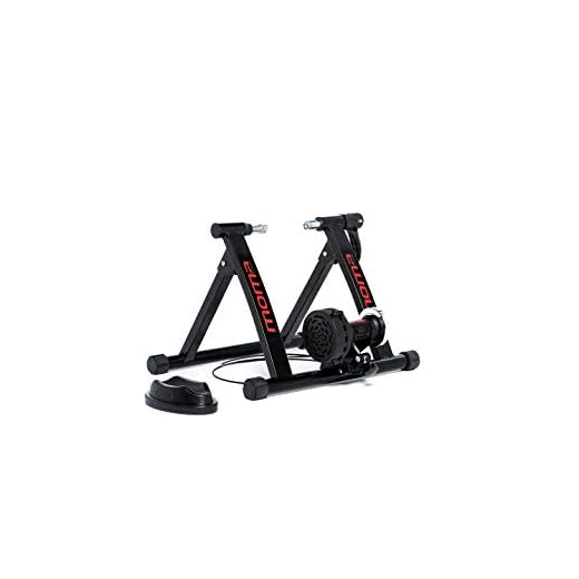 Moma Bikes Home Trainer, 6 livelli, resistenza 500W, compatto e pieghevole, ruota da 26 a 29 pollici