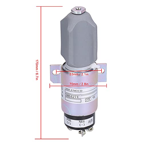 Arrêt du moteur excavateur défaillant solution avec électrovanne 24V