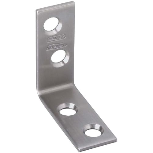 Équerre d'angle Ss1-1/2x5/8 acier d'assemblage fixation bois - 6