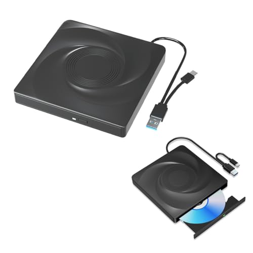 Lecteur DVD externe Plug and Play graveur CD double port USB Type C