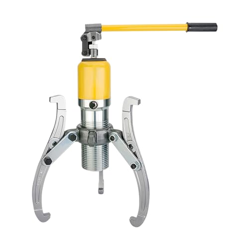 20T - Extractor de engranajes y cojinetes intercambiables, 2/3 mandíbulas para cubos, poleas, volantes, embragues, acero 40Cr, mango giratorio de 360°, incluye