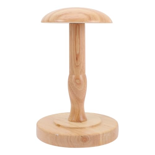 Genérico Soporte de Madera para Sombreros de Mesa Resistente y Decorativo Exhibidor de Sombreros para Tienda y Hogar Diseño Sencillo y Duradero para Protección y Exposición