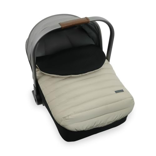 Image of Little Unicorn Winter Car Seat Cover | Premium Insulated Fabric | Universal Fit & Easy to Install | Travel Bag Included (Caribou)