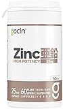 GoCLN(ゴークリーン) 亜鉛 サプリ 1粒25mg Zinc 自然由来原料100% 60日分 高配合 サプリメント