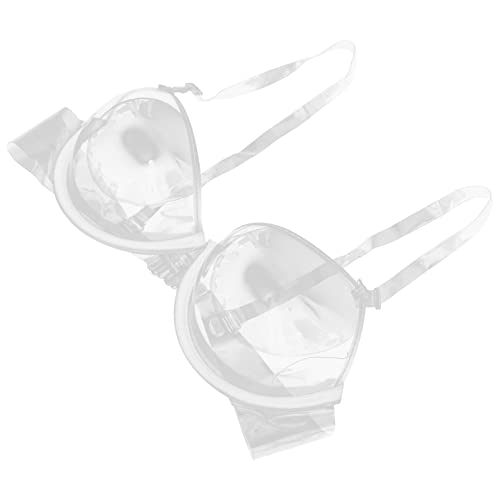 Soutien-gorge push up transparent ifundom invisible avec sangle claire pour femme