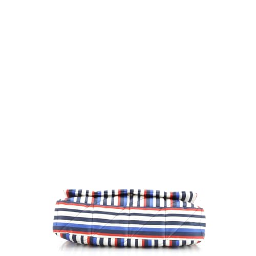 Saint Laurent, Pre-Loved Jamie Flap Bag Quilted Printed Silk Medium, Multicolor4