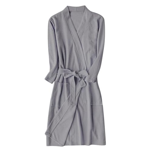 Chemise de nuit d'hiver en flanelle douce élégante rose pour femme
