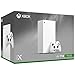 Microsoft EP2-00692 Xbox Series X 1TB All-Digital Console (Disc-Free Gaming) - Robot White with Dual Controller (Robot White & Carbon Black) Bundle with 3 YR CPS Enhanced Protection Pack
