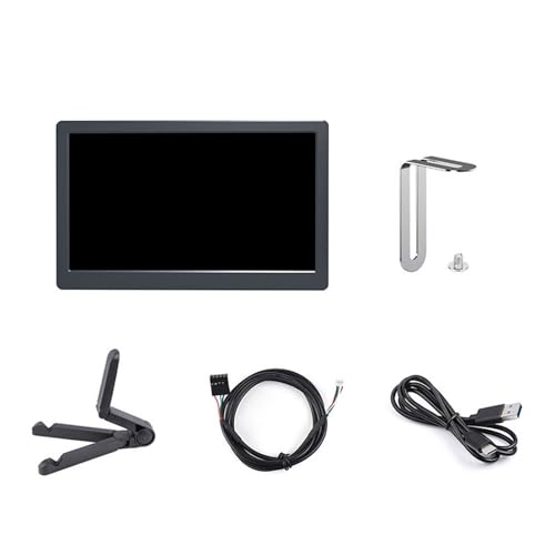 FackLOxc Chasis Subpantalla de 7 pulgadas de alto brillo 1024x600 para configuraciones de monitores dobles, mejora la visualización