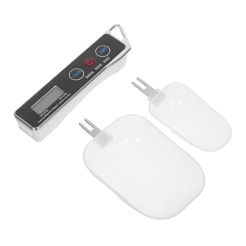 LIGIGWASH Cuchara Báscula Digital Cocina Alta Precisión Pantalla LCD Mini Electrónica Medidor Gramaje para Cocinar Hornear Fácil Uso